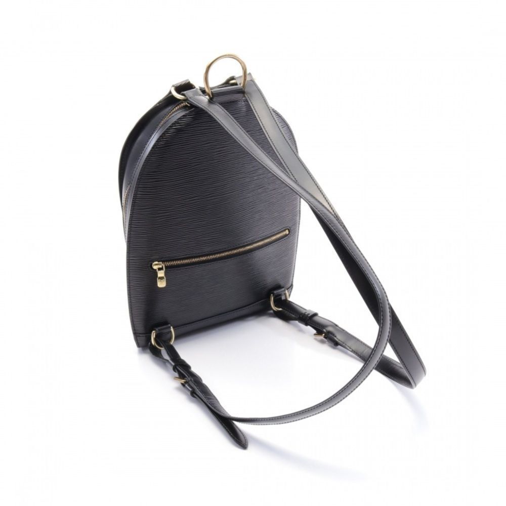 Louis Vuitton Mabillon Epi Noir Backpack Rucksack Leather Black